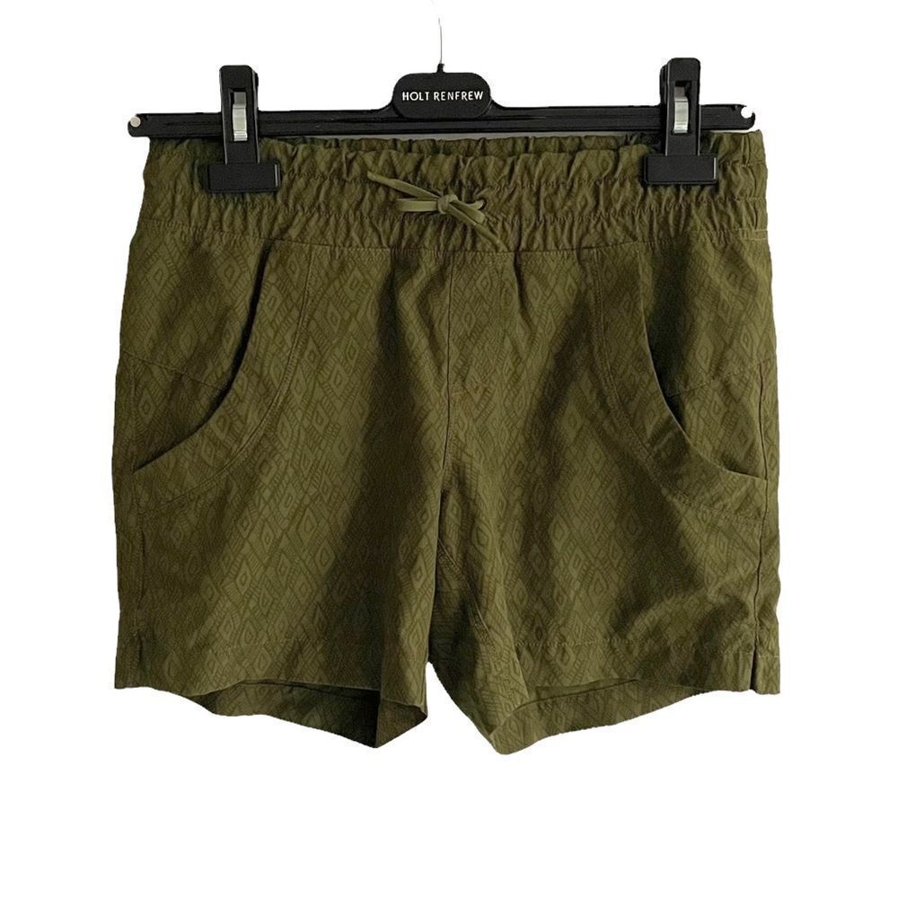 MEC Athletic Casual Shorts 2 Pockets Elastic Waist Green 2